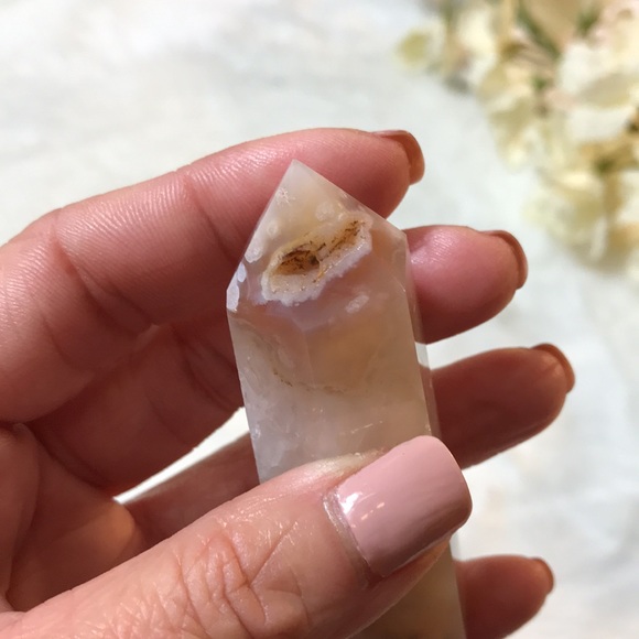 Flower Agate with Quartz - Picture 11 of 15